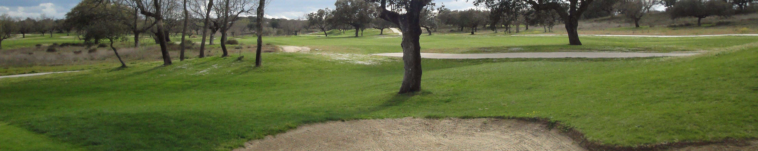 Pedro Linhart hoyo 1 Talayuela golf